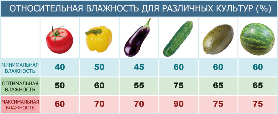 Влажность в теплице для огурцов и помидор таблица.jpg Влажность в теплице для огурцов и помидор таблица.jpg